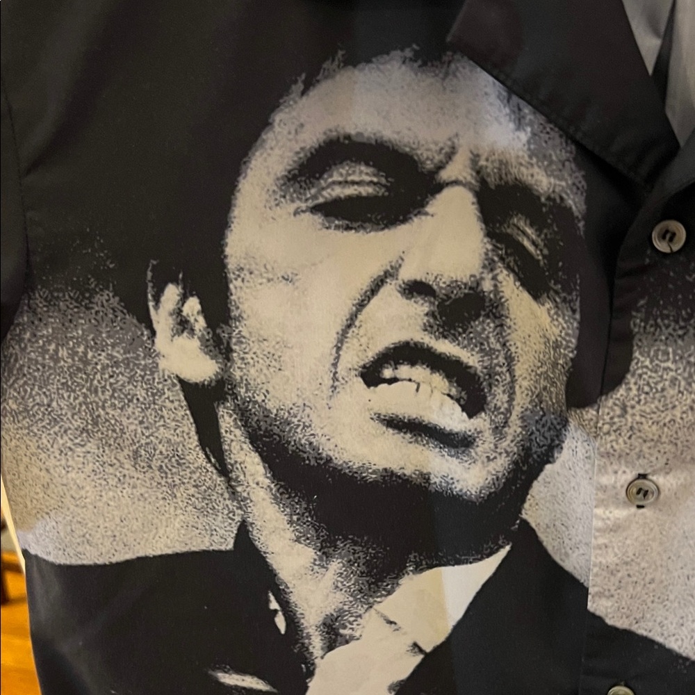 Scarface Empty Reference Stylish Black Graphic Bu… - image 2